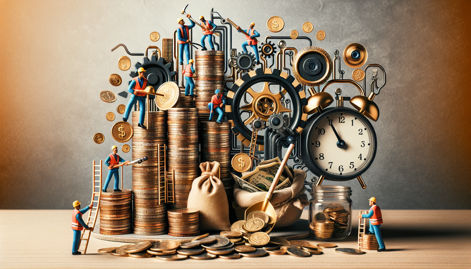 AI-generated image to illustrate the content of Dollar Sense Future.