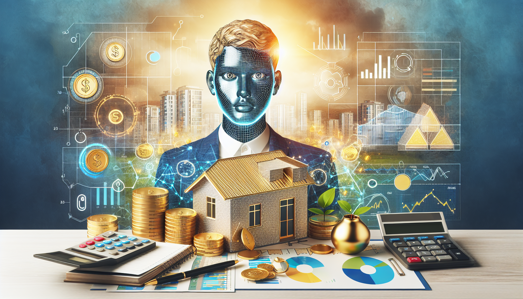 AI-generated image to illustrate the content of Dollar Sense Future.