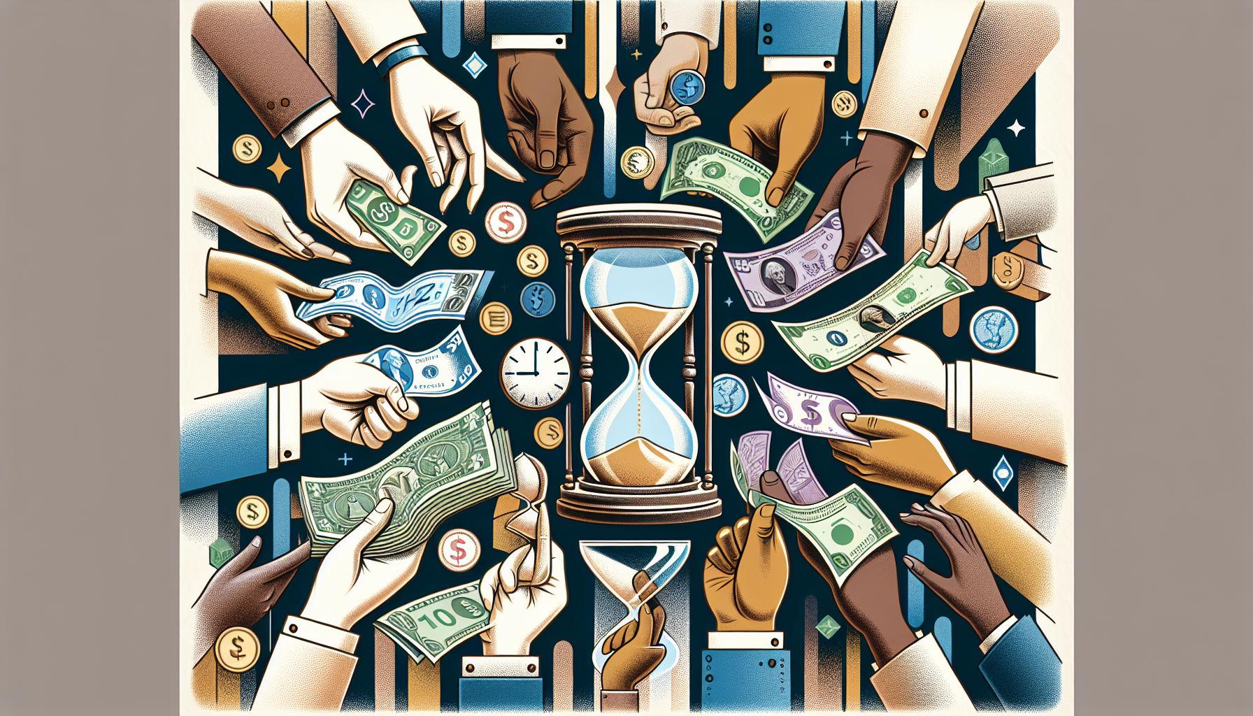AI-generated image to illustrate the content of Dollar Sense Future.