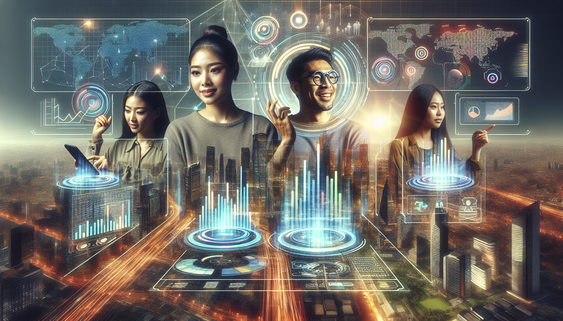 AI-generated image to illustrate the content of Dollar Sense Future.