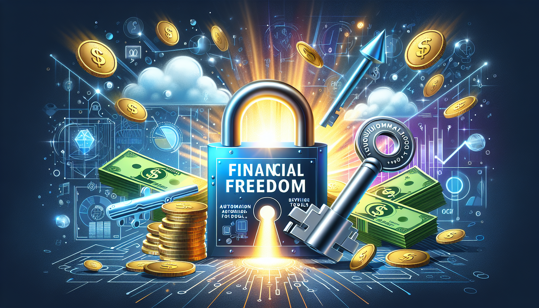 AI-generated image to illustrate the content of Dollar Sense Future.