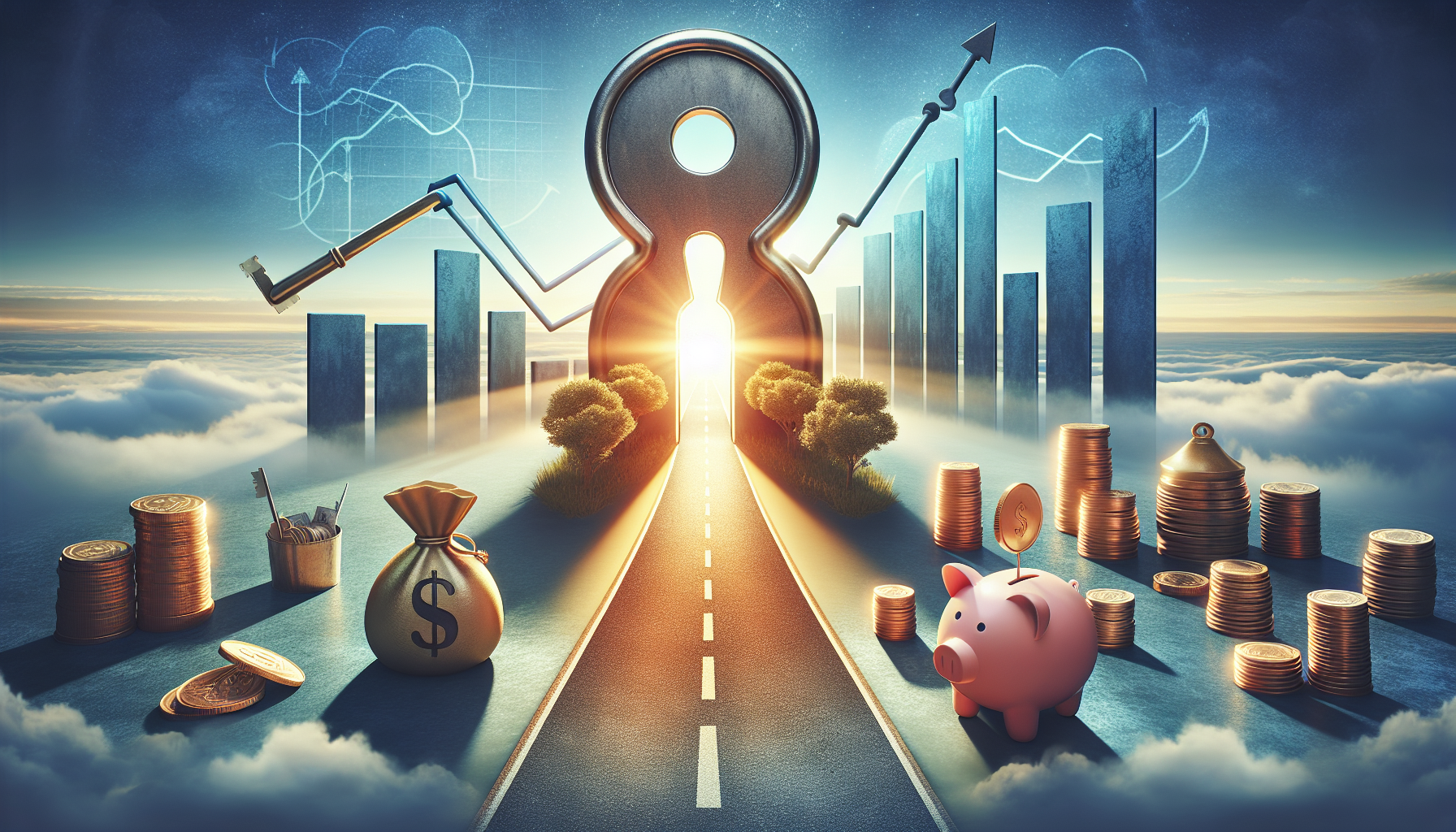 AI-generated image to illustrate the content of Dollar Sense Future.