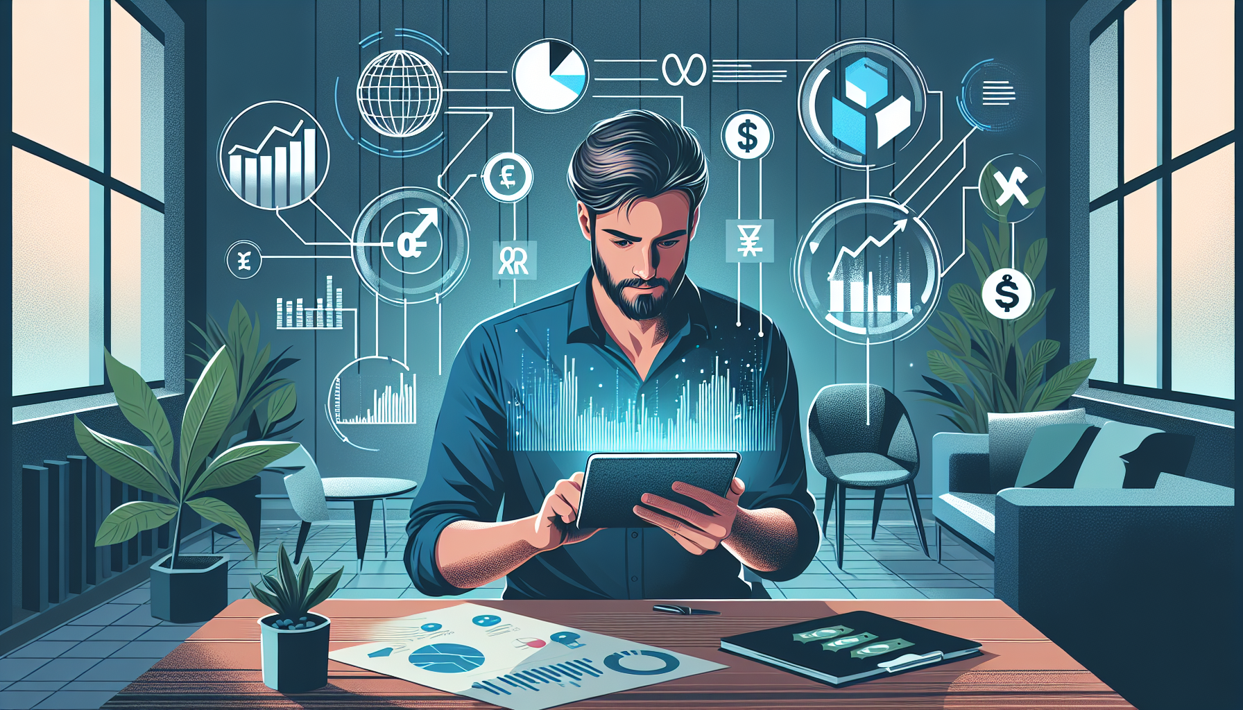 AI-generated image to illustrate the content of Dollar Sense Future.