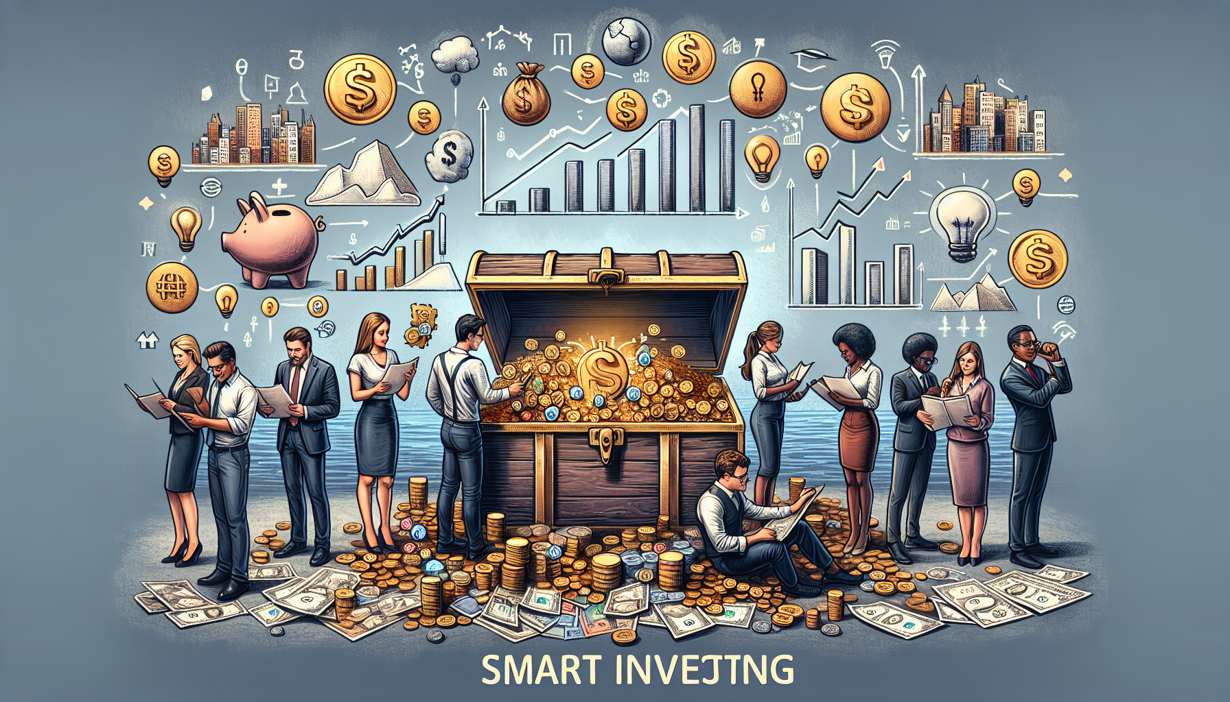 AI-generated image to illustrate the content of Dollar Sense Future.