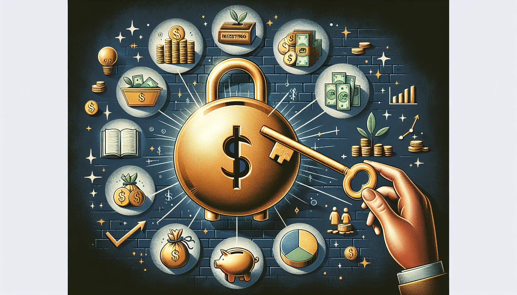 AI-generated image to illustrate the content of Dollar Sense Future.