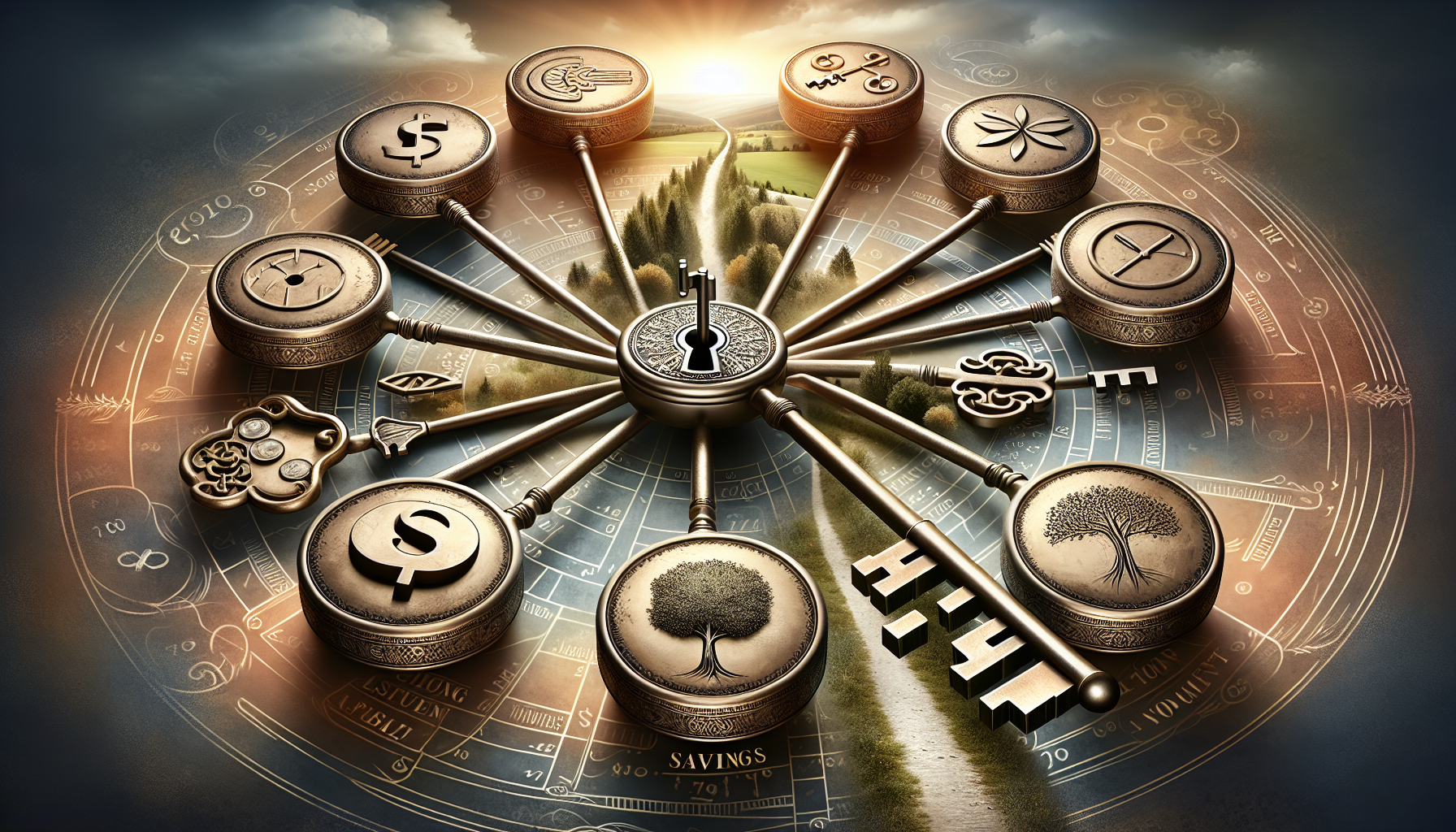 AI-generated image to illustrate the content of Dollar Sense Future.