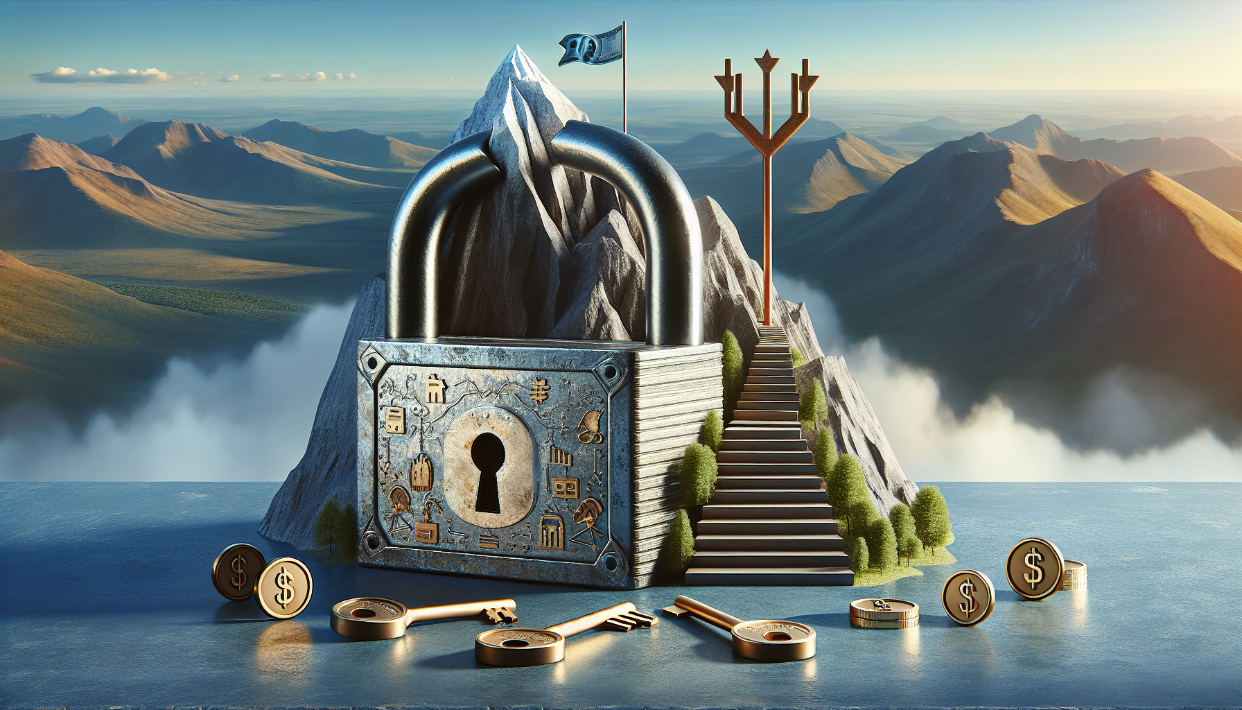 AI-generated image to illustrate the content of Dollar Sense Future.