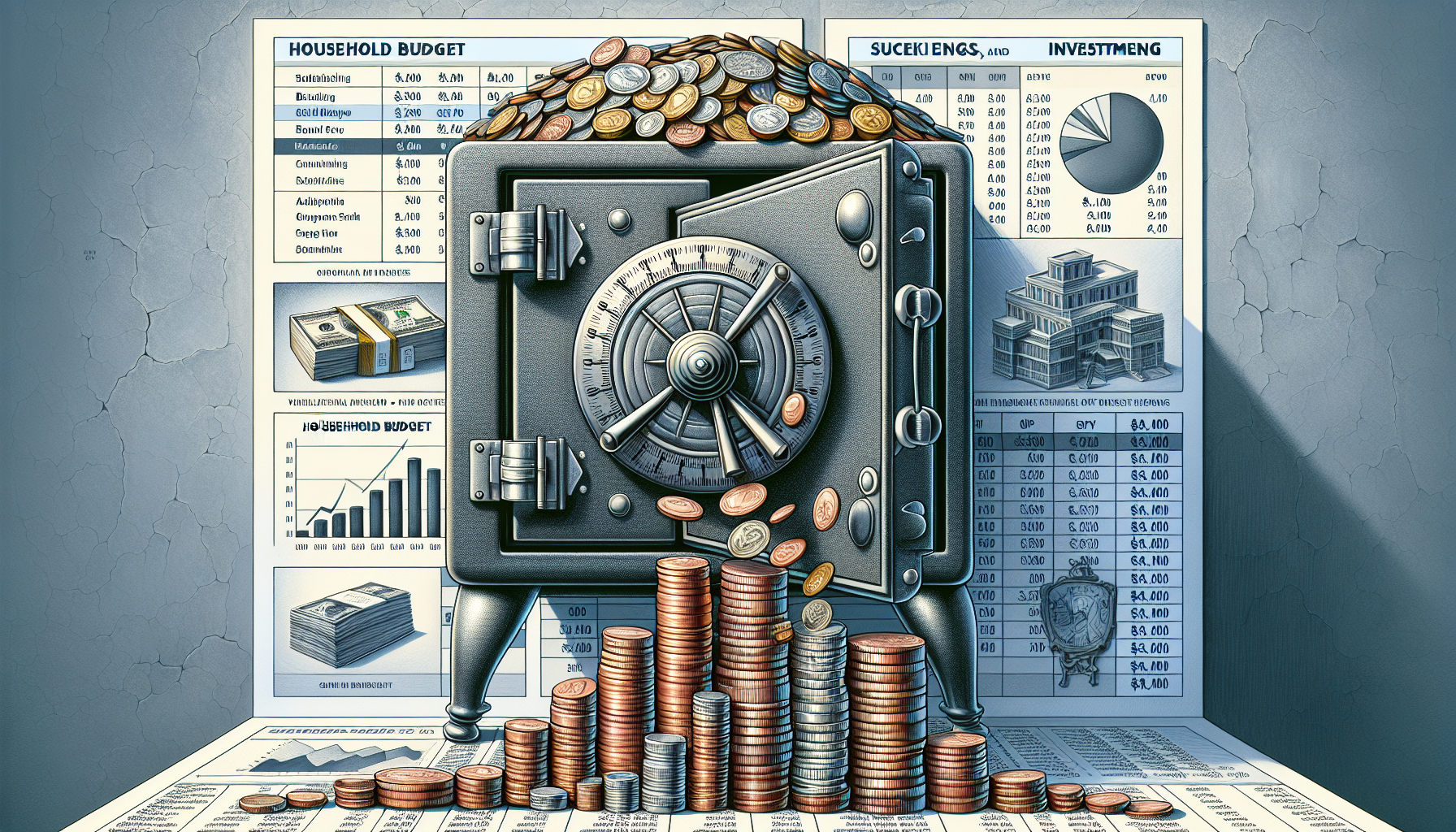 AI-generated image to illustrate the content of Dollar Sense Future.