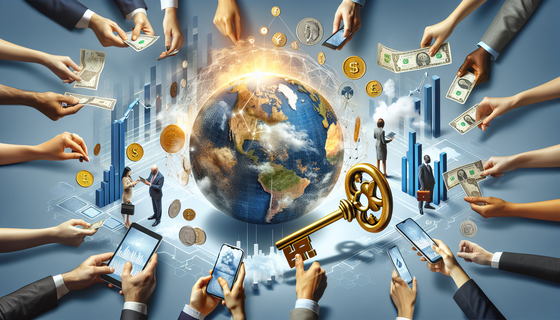 AI-generated image to illustrate the content of Dollar Sense Future.