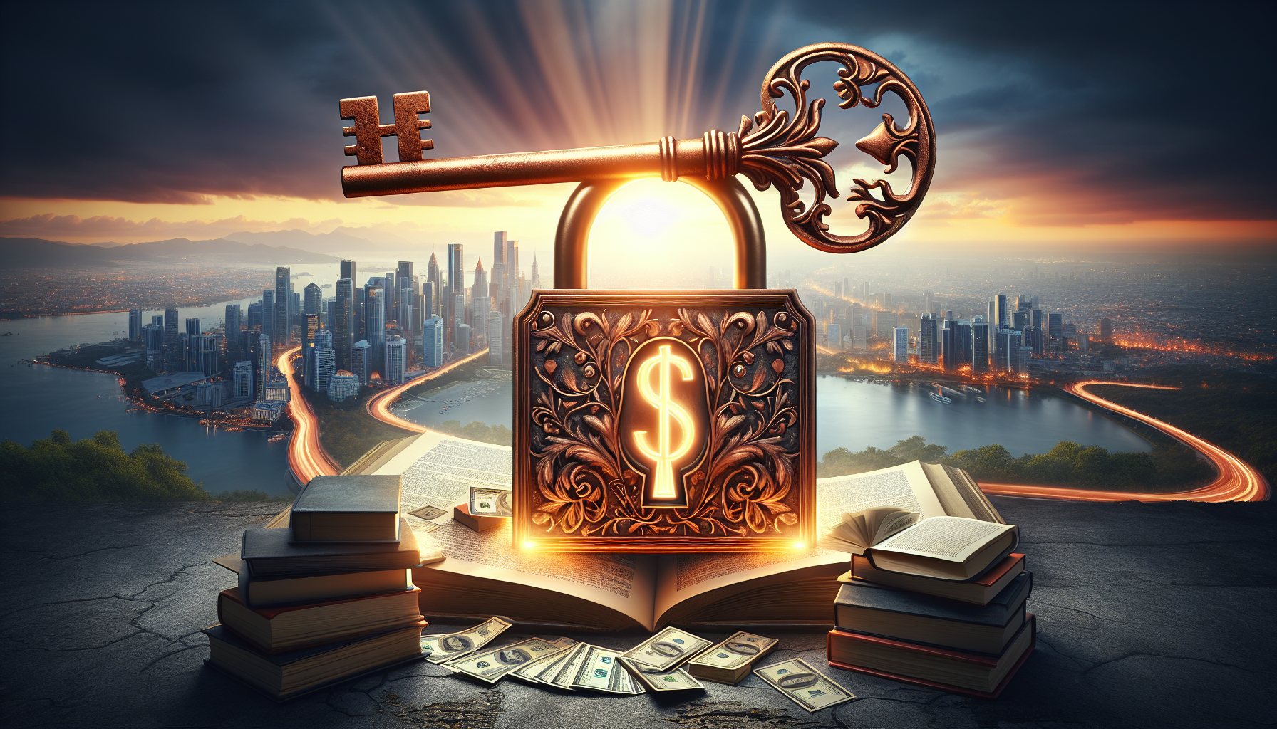 AI-generated image to illustrate the content of Dollar Sense Future.