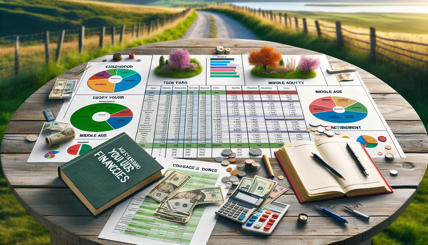 AI-generated image to illustrate the content of Dollar Sense Future.