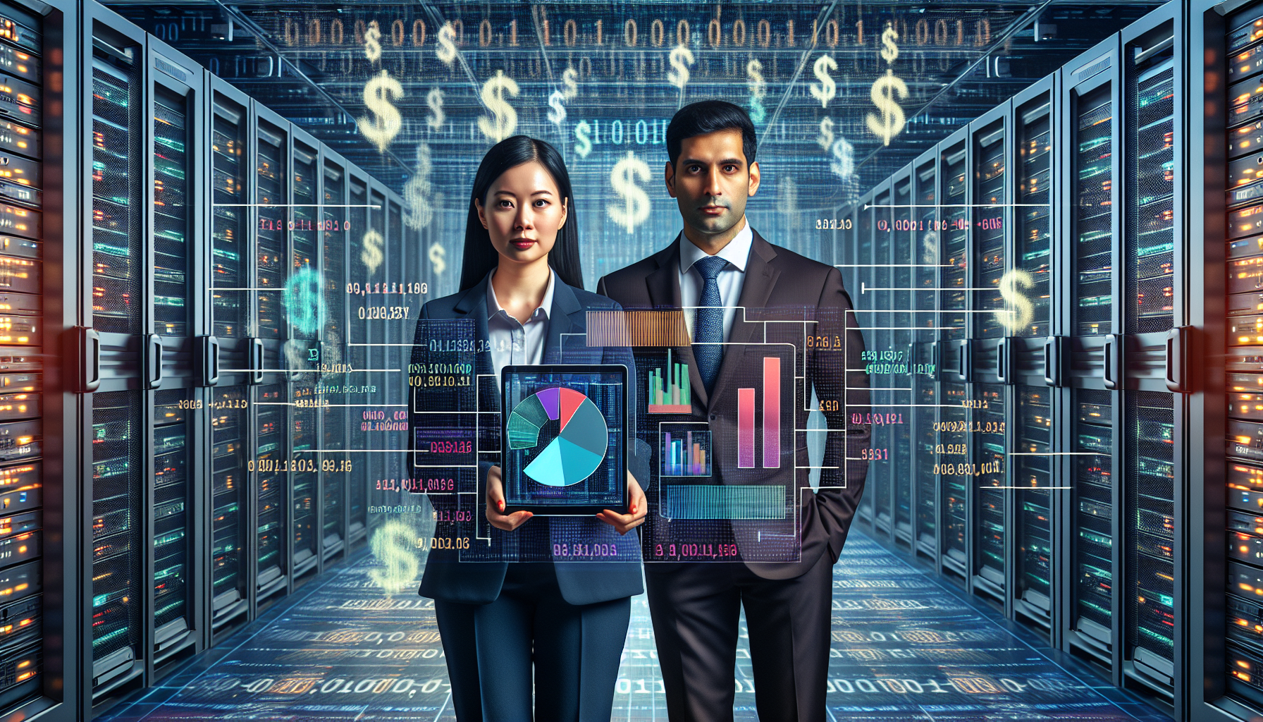 AI-generated image to illustrate the content of Dollar Sense Future.