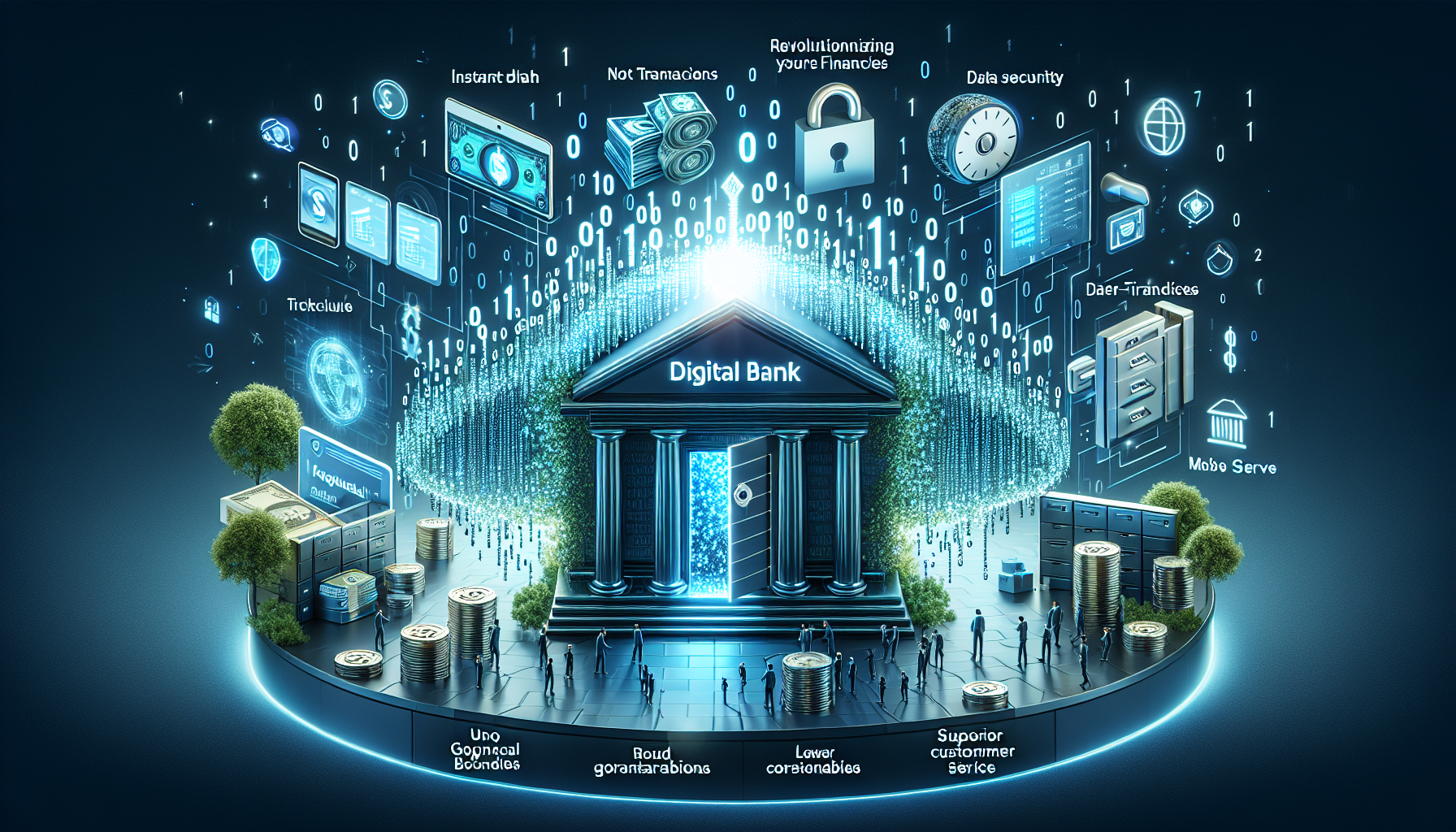AI-generated image to illustrate the content of Dollar Sense Future.