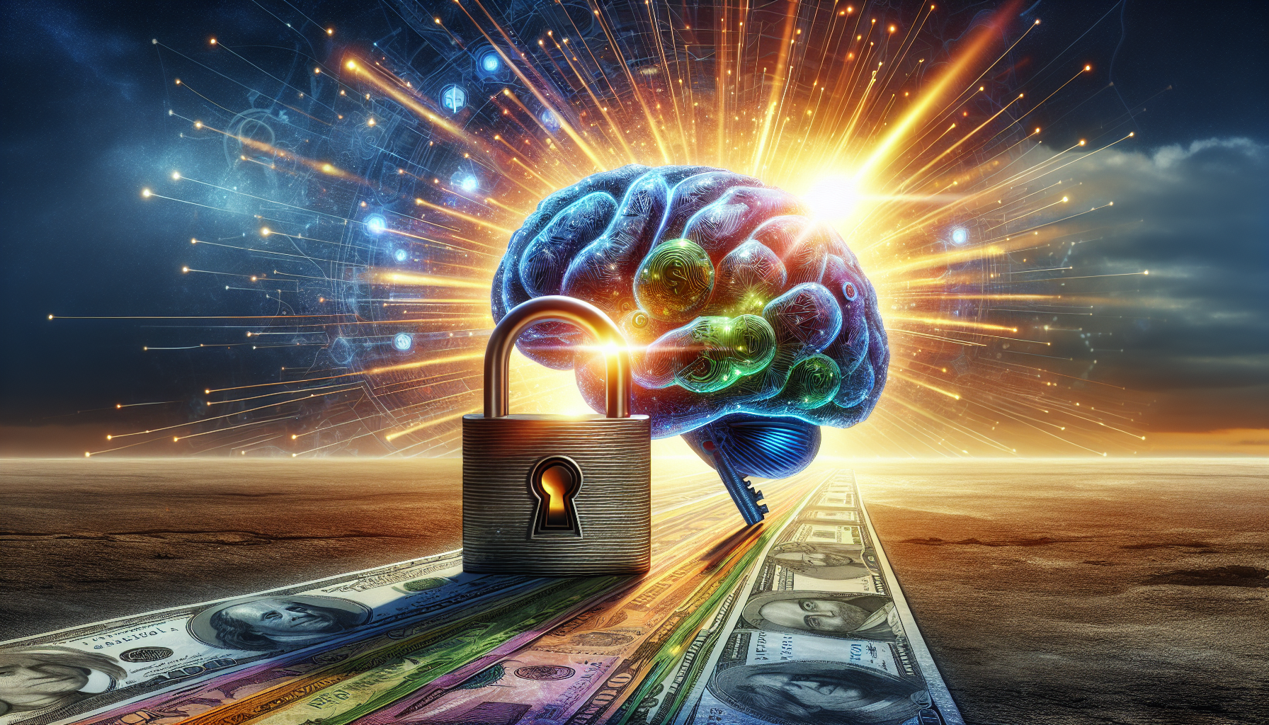 AI-generated image to illustrate the content of Dollar Sense Future.