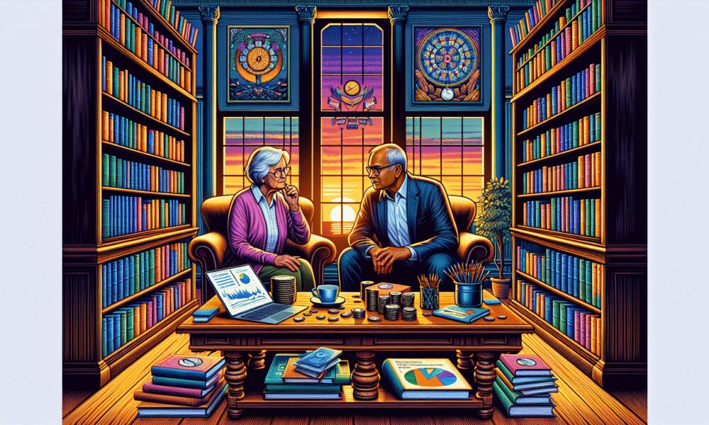 AI-generated image to illustrate the content of Dollar Sense Future.