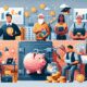 AI-generated image to illustrate the content of Dollar Sense Future.