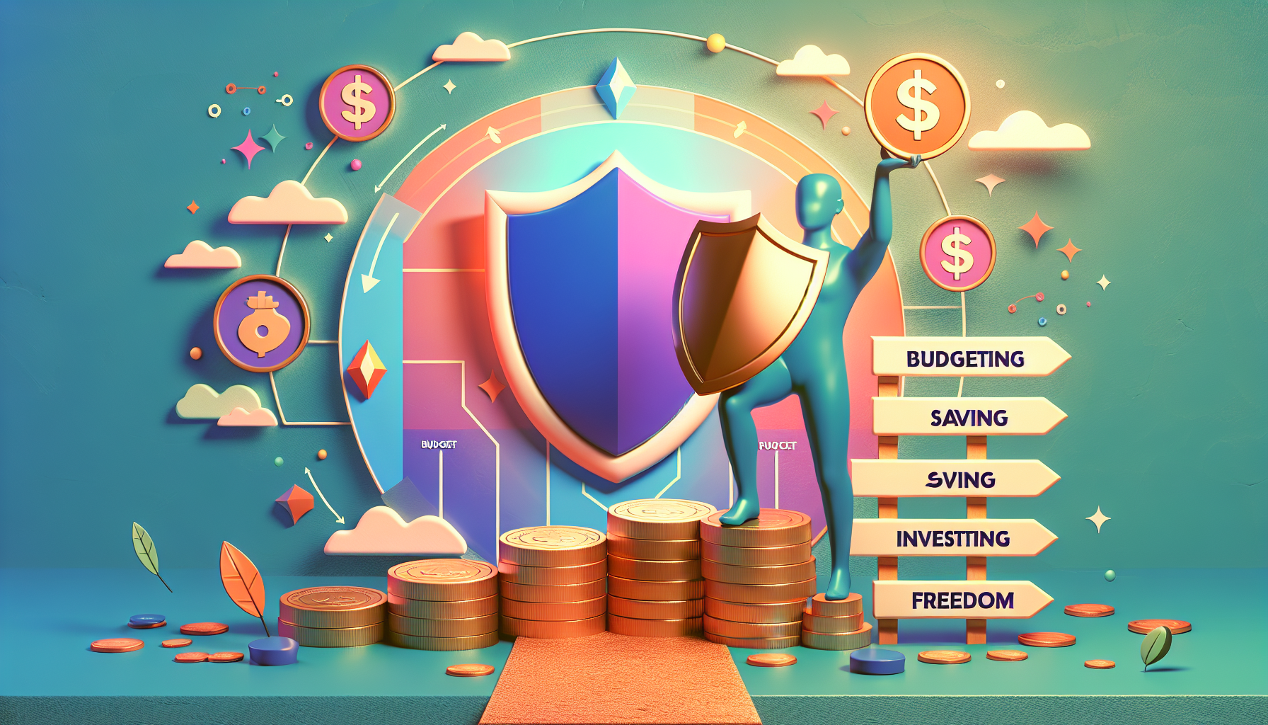 AI-generated image to illustrate the content of Dollar Sense Future.