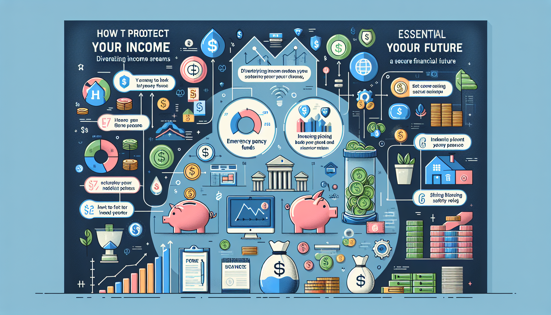 AI-generated image to illustrate the content of Dollar Sense Future.