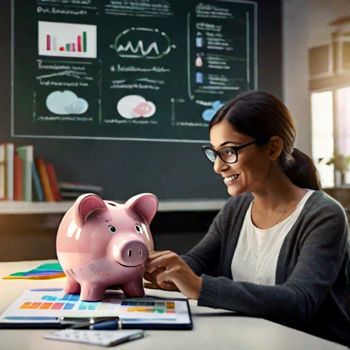 AI-generated image to illustrate the content of Dollar Sense Future.